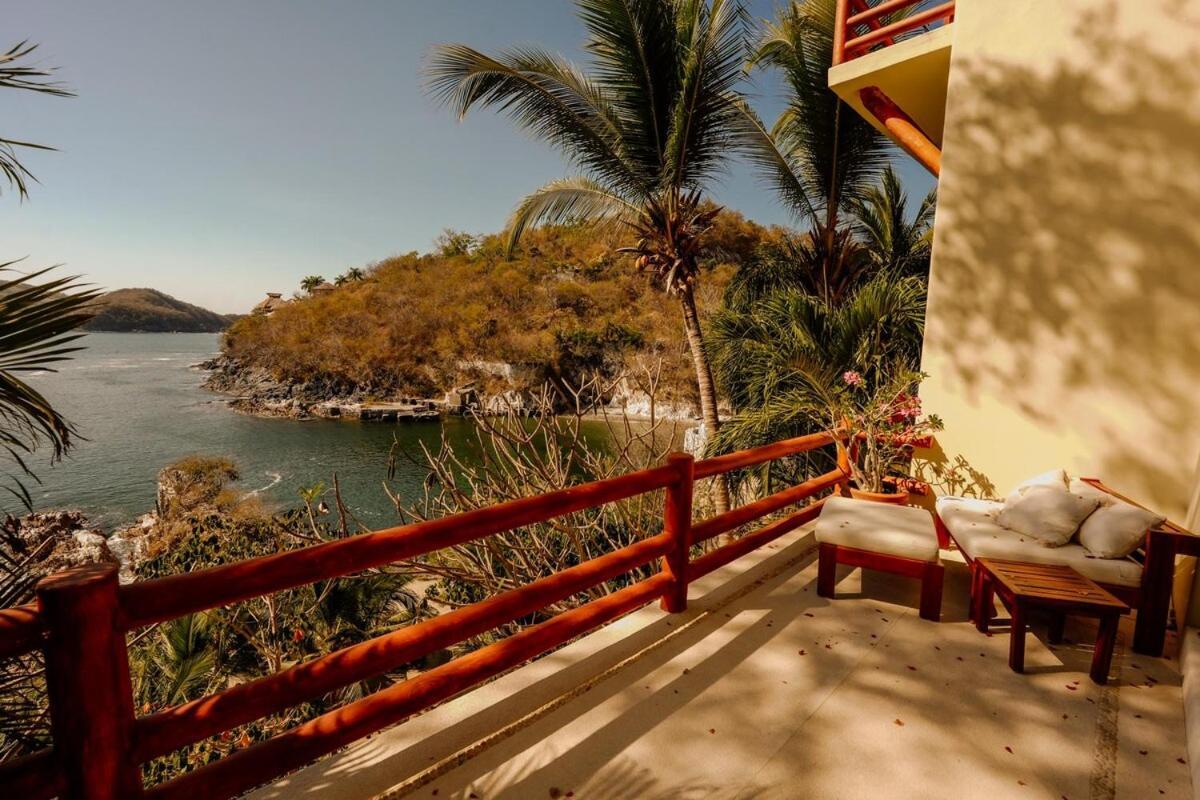 Dream Villa With Private Beach And Catering Zihuatanejo Exterior photo