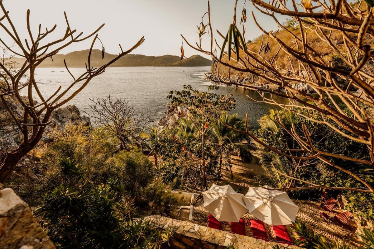 Dream Villa With Private Beach And Catering Zihuatanejo Exterior photo